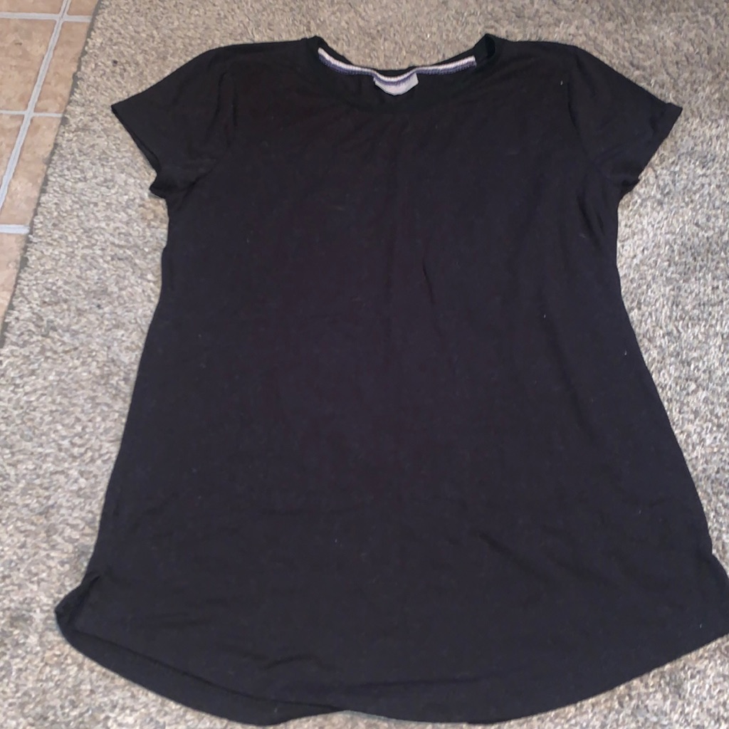 Bobbie Brooks Basic Black Tee